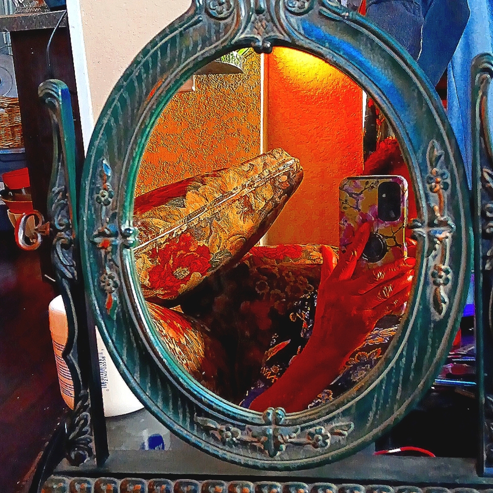 Antique mirror